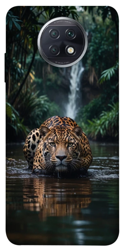 Чохол на Xiaomi Redmi Note 9 5G / Note 9T Leopard in water фото 1 з 1