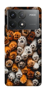 Чехол на Xiaomi Poco F6 Pro Сat paws фото 1 из 1