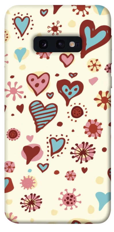 Чохол на Samsung Galaxy S10e Pretty hearts фото 1 з 1