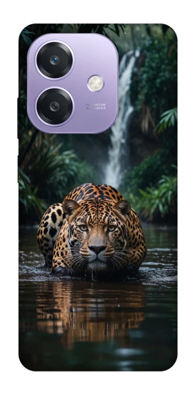 Чохол на Oppo A40m Leopard in water фото 1 з 1