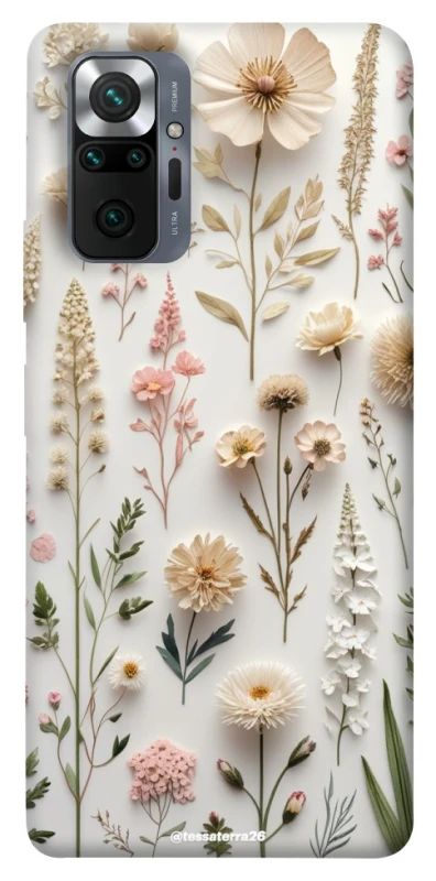 Чохол на Xiaomi Redmi Note 10 Pro Floral design ver.1 фото 1 з 1