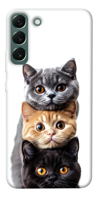 Чехол на Samsung Galaxy S22+ Красивые котики фото 1 из 1