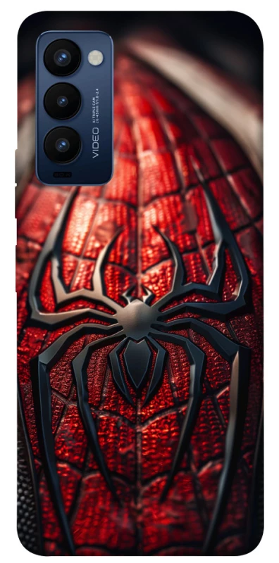 Чехол на TECNO Camon 18 Spiderman costume фото 1 из 1
