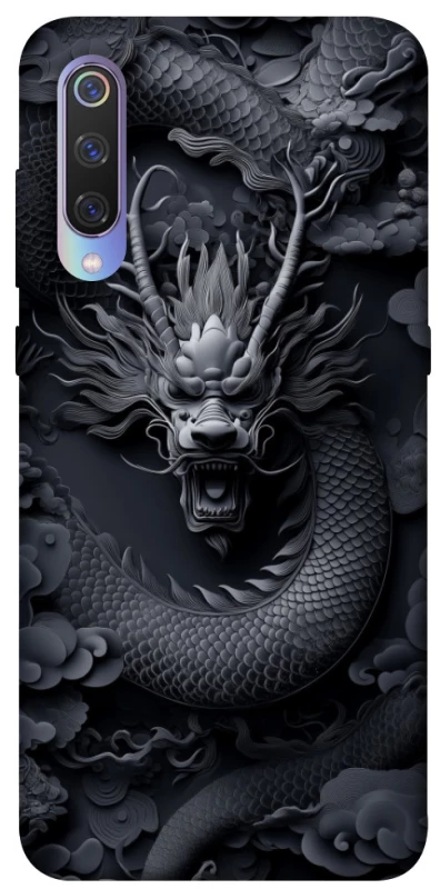 Чехол на Xiaomi Mi 9 black dragon фото 1 из 1