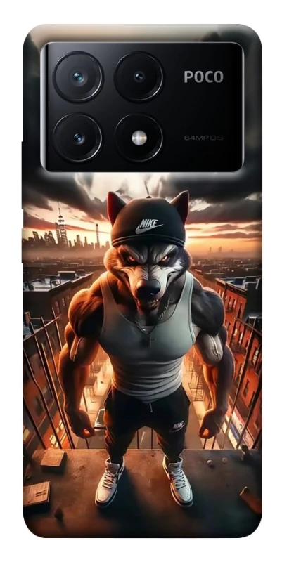 Чохол на Xiaomi Poco X6 Вовк фото 1 з 1