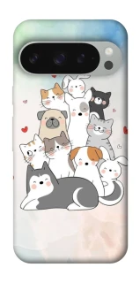Чехол на Google Pixel 10 Pro XL Funny Pets ver.2 фото 1 из 1