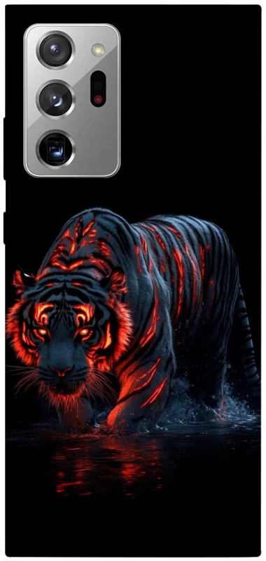 Чохол на Samsung Galaxy Note 20 Ultra fire tiger фото 1 з 1