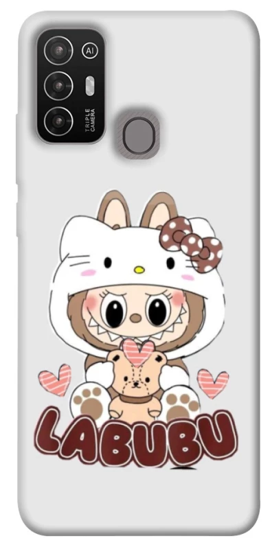 Чохол на ZTE Blade A52 Hello Kitty Labubu фото 1 з 1