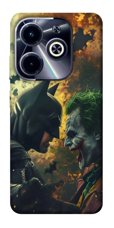 Чохол на Infinix Hot 40i Batman and the Joker фото 1 з 1