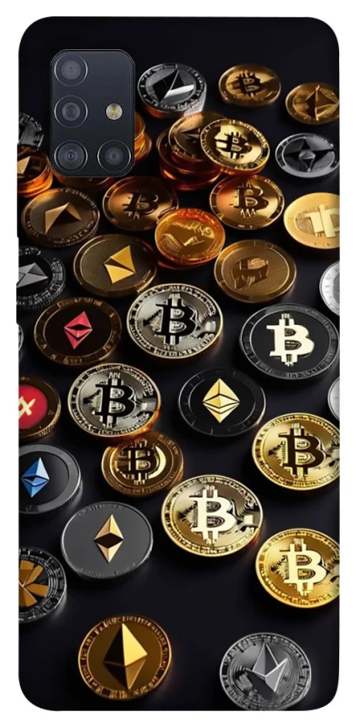 Чохол на Samsung Galaxy M51 Many coins фото 1 з 1