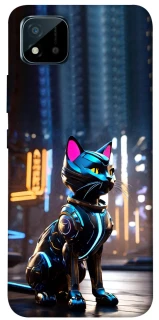 Чехол на Realme C20 Cyber cat фото 1 из 1