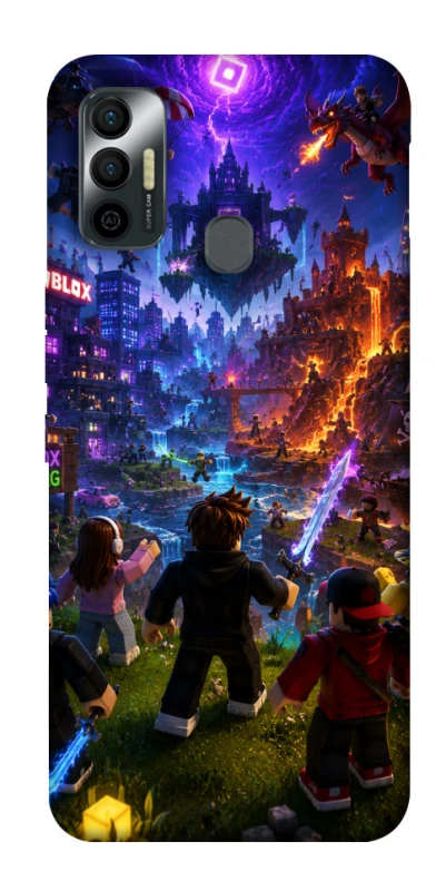 Чохол на TECNO Spark 7 Roblox aesthetics ver.12 фото 1 з 1