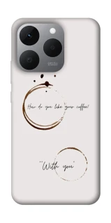 Чохол на Realme 15T Coffee with you фото 1 з 1