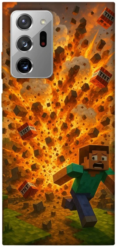 Чохол на Samsung Galaxy Note 20 Ultra Minecraft v7 фото 1 з 1