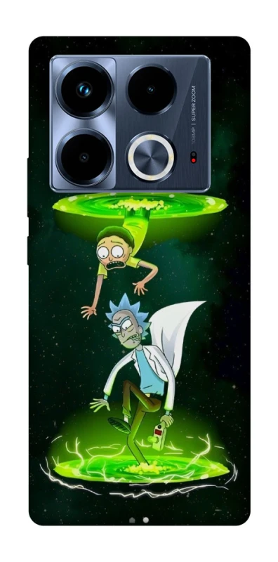 Чохол на Infinix Note 40 4G Rick and Morty фото 1 з 1