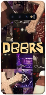 Чехол на Samsung Galaxy S10 Roblox doors dark mode фото 1 из 1