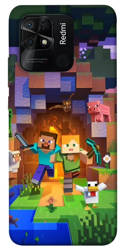 Чохол на Xiaomi Redmi 10C Minecraft game фото 1 з 1