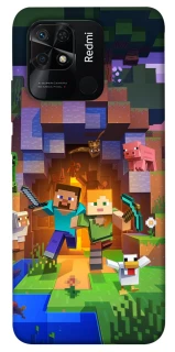 Чохол на Xiaomi Redmi 10C Minecraft game фото 1 з 1