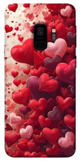Чохол на Samsung Galaxy S9 Many hearts фото 1 з 1