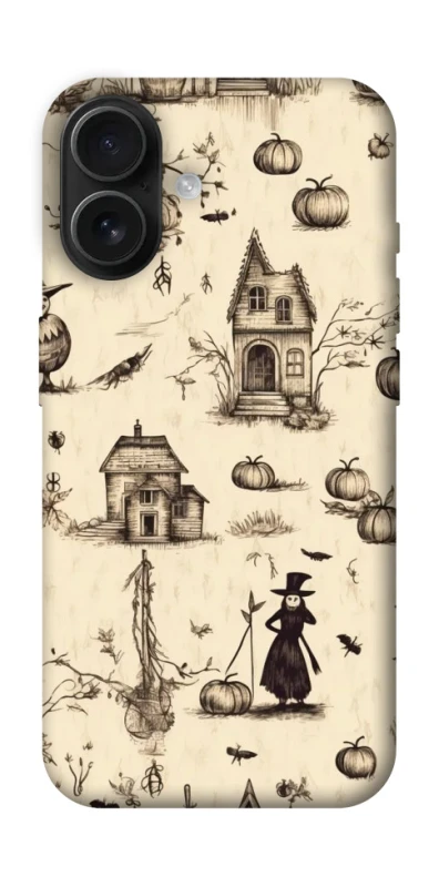 Чохол на Apple iPhone 16 Halloween aesthetic ver.1 фото 1 з 1