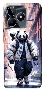 Чехол на Realme C53 Панда курьер фото 1 из 1