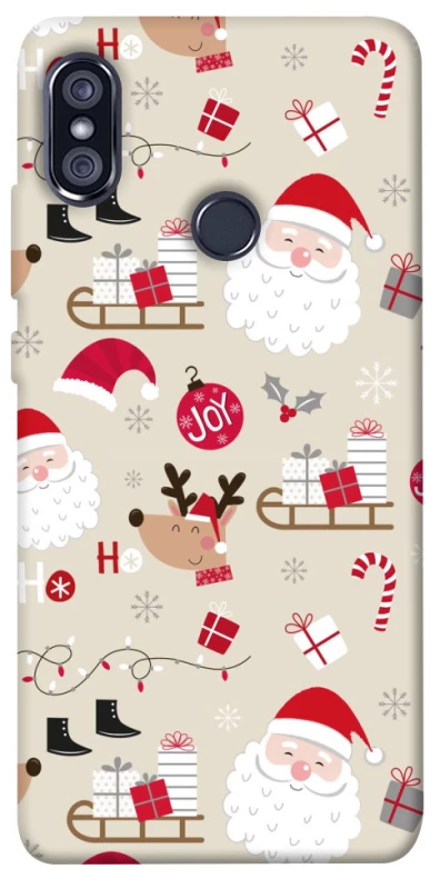 Чехол на Xiaomi Redmi Note 5 Pro / Note 5 (AI Dual Camera) Новогодний v1 фото 1 из 1