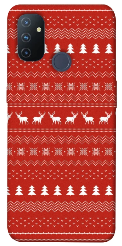 Чехол на OnePlus Nord N100 Новогодний v12 фото 1 из 1