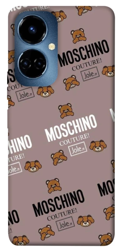 Чохол на TECNO Camon 19 Pro Moschino фото 1 з 1