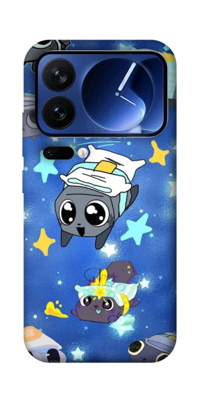 Чохол на Xiaomi 17 Pro Pebble kitten stars фото 1 з 1