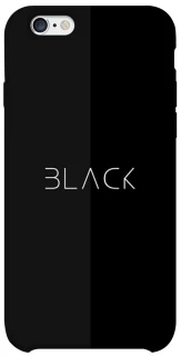 Чохол на Apple iPhone 6/6s (4.7") Black фото 1 з 1