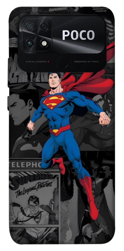 Чохол на Xiaomi Poco C40 superman comics фото 1 з 1