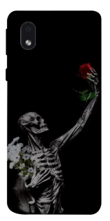 Чехол на Samsung Galaxy M01 Core / A01 Core Skeleton vs Rose фото 1 из 1