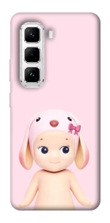 Чехол на Infinix Hot 50 Pro Pink Ribbon Hop фото 1 из 1