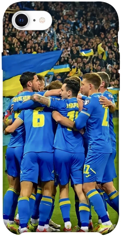 Чехол на Apple iPhone SE (2020) Сборная Украины v3 фото 1 из 1