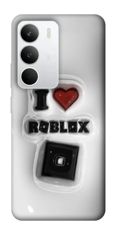 Чохол на Realme C71 I love Roblox фото 1 з 1