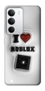 Чохол на Realme C71 I love Roblox фото 1 з 1