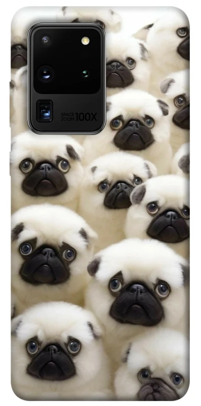 Чохол на Samsung Galaxy S20 Ultra Doggy Pug Love фото 1 з 1