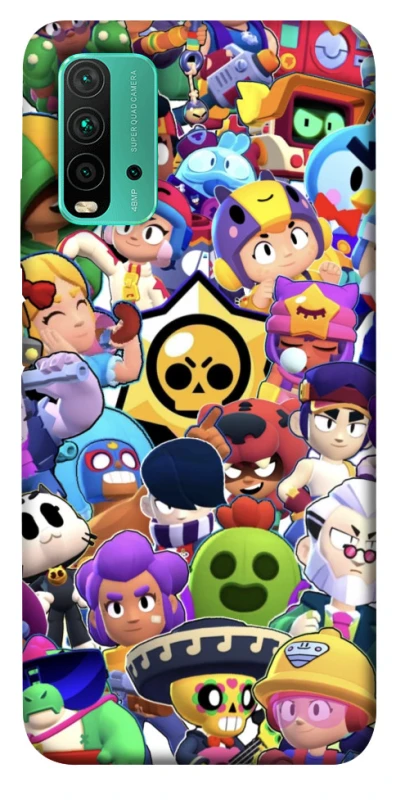 Чохол на Xiaomi Redmi Note 9 4G / Redmi 9 Power Brawl Stars ver.5 фото 1 з 1