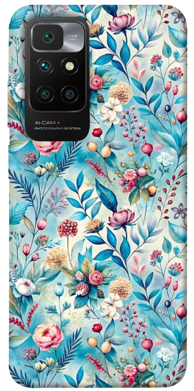 Чохол на Xiaomi Redmi 10 Floral design ver.5 фото 1 з 1