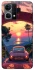 Чехол на Oppo Reno 7 4G Porsche at sunset фото 1 из 1