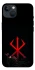 Чохол на Apple iPhone 13 (6.1") Berserk Red Logo фото 1 з 1