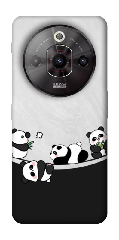 Чохол на ZTE Nubia Focus Pro Four pandas фото 1 з 1