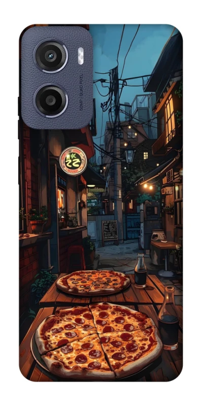 Чохол на Motorola Moto E15 Pizza фото 1 з 1