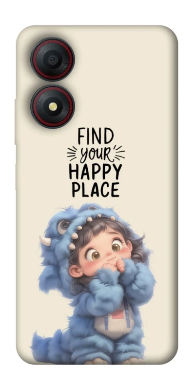 Чехол на ZTE Blade A34 4G Happy Place фото 1 из 1