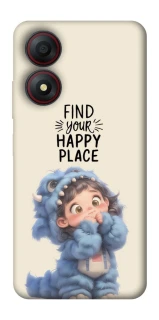 Чохол на ZTE Blade A34 4G Happy Place фото 1 з 1