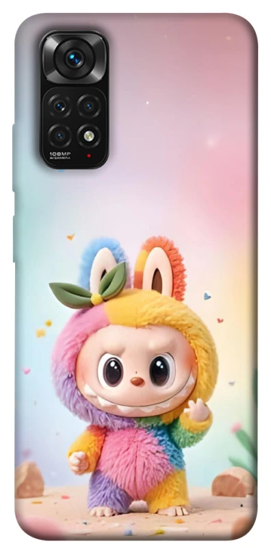 Чохол на Xiaomi Redmi Note 11 (Global) / Note 11S Labubu colored фото 1 з 1