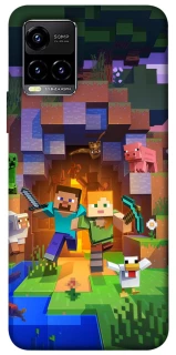 Чохол на Vivo Y21 / Y33s Minecraft game фото 1 з 1