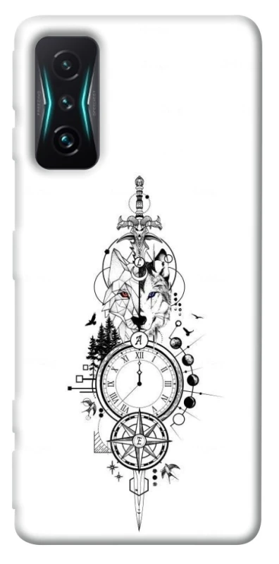 Чехол на Xiaomi Redmi K50 Gaming Tattoo ver.8 фото 1 из 1