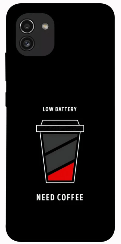 Чохол на Samsung Galaxy A03 Low battery фото 1 з 1