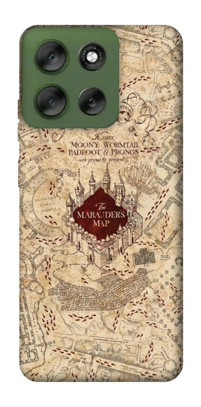 Чохол на Motorola Moto G56 5G Harry Potter Marauder's Map фото 1 з 1